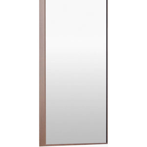 Vania Modern Dark Brown Wall Mirror