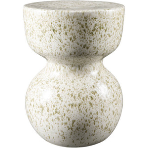 Marisel Cream Garden Stool