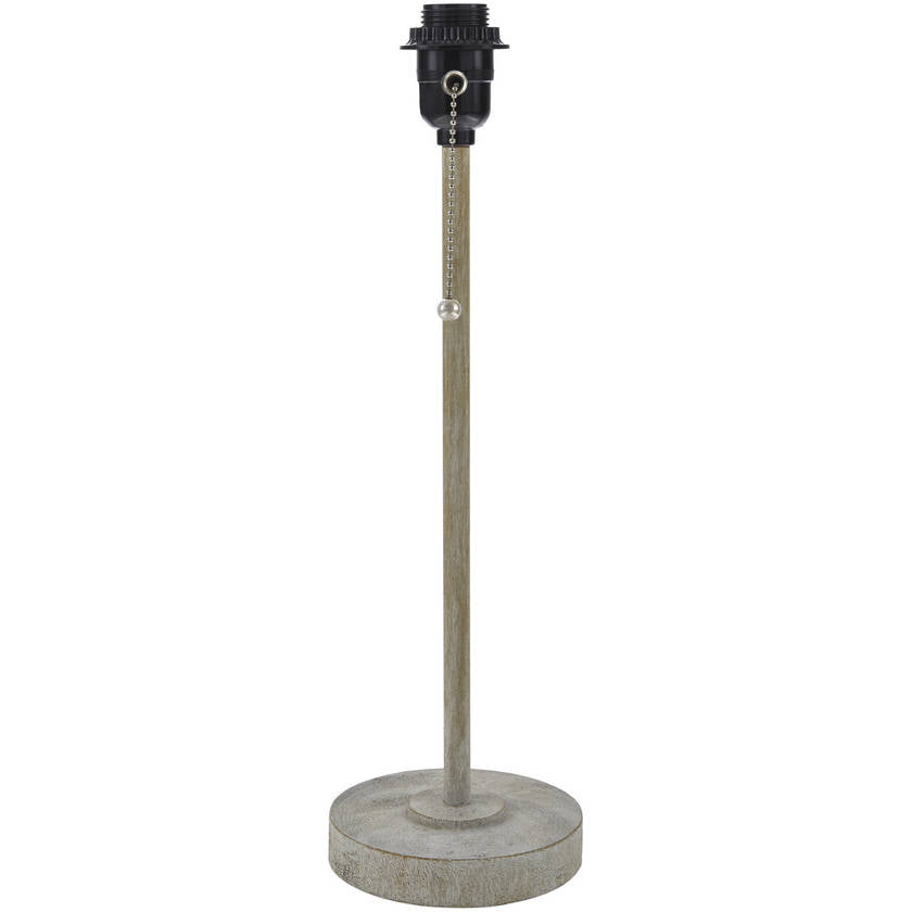 Taneisha Rustic Light Gray Table Lamp