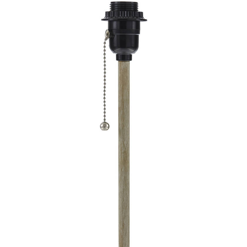 Taneisha Rustic Light Gray Table Lamp