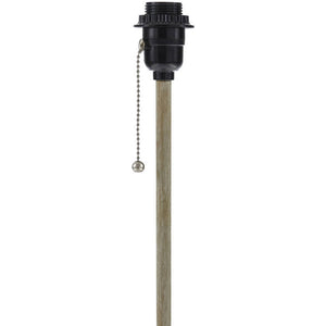 Taneisha Rustic Light Gray Table Lamp