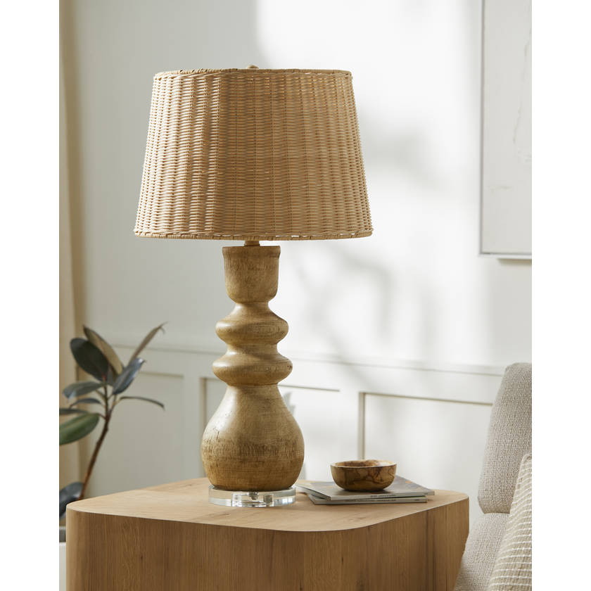Allenhurst Rustic Brown Table Lamp