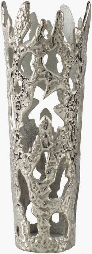 Lakevia Metallic - Silver Vase