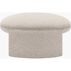 Kellymarie Beige Ottoman