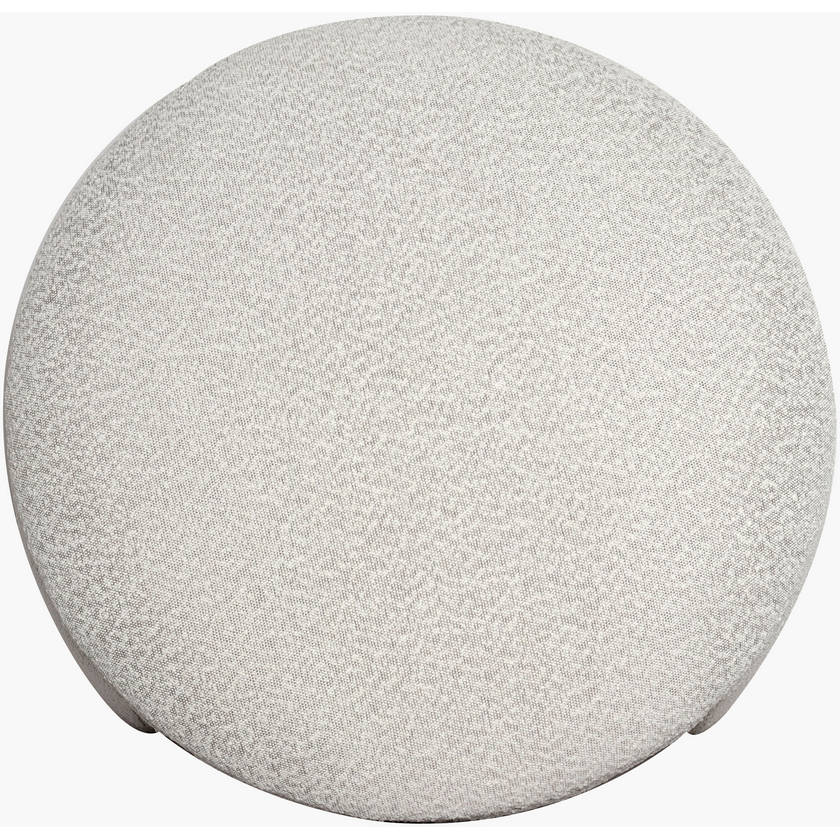 Kellymarie Beige Ottoman