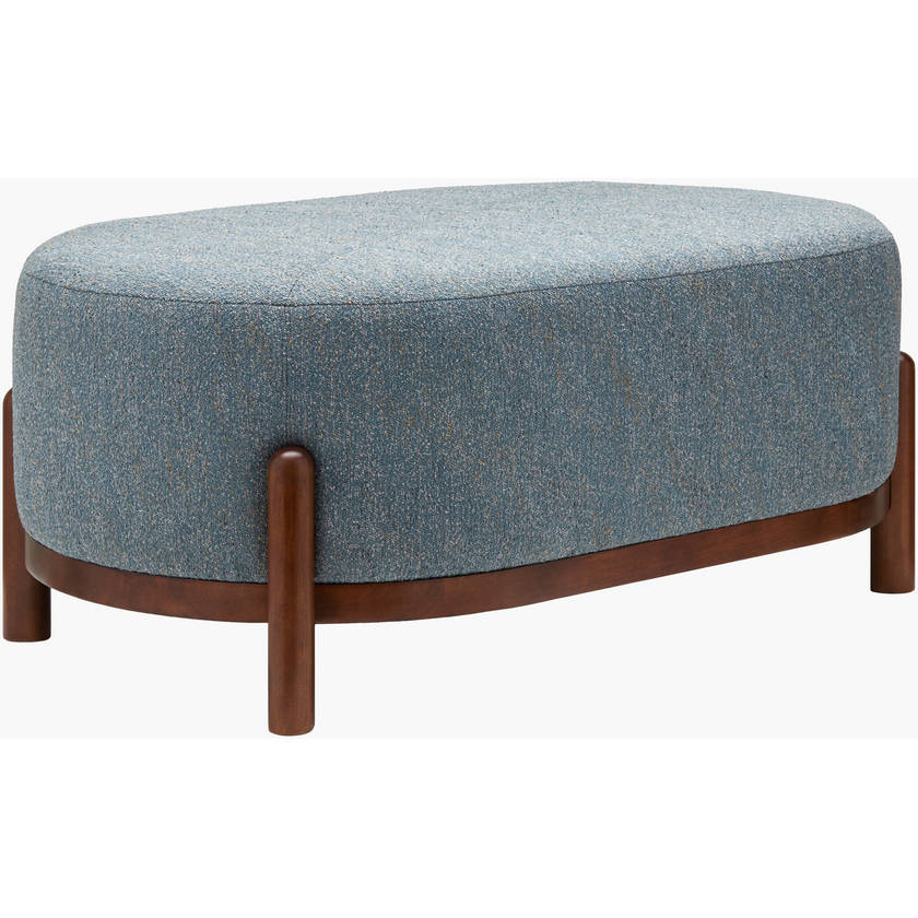 Katiana Blue Ottoman