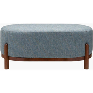 Katiana Blue Ottoman