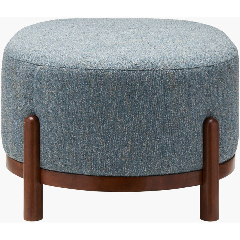 Katiana Blue Ottoman