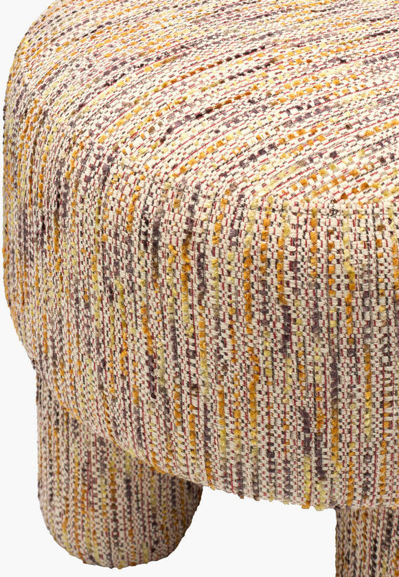 Justo Taupe Ottoman