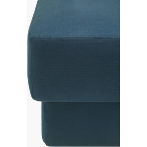 Viki Dark Teal Ottoman