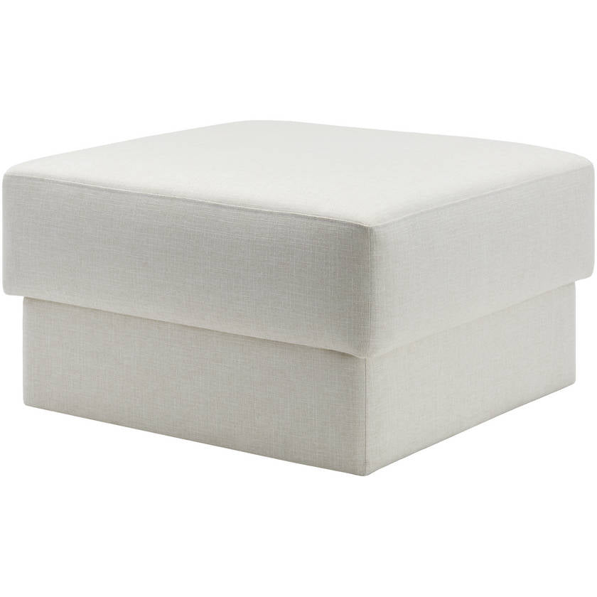 Shelonda White Ottoman