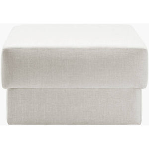 Shelonda White Ottoman