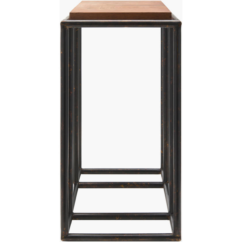 Audry Brown/Black End Table