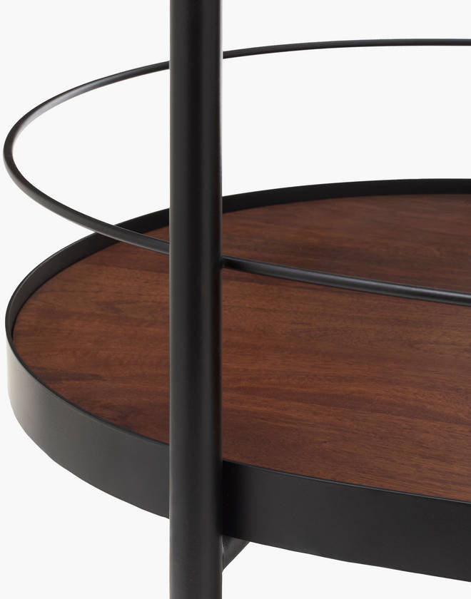 Katharine Black Bar Cart