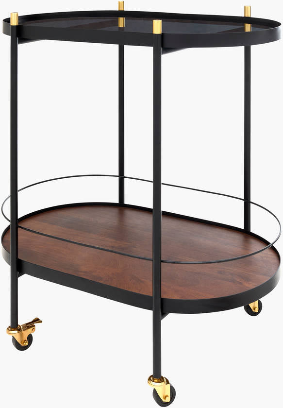 Katharine Black Bar Cart