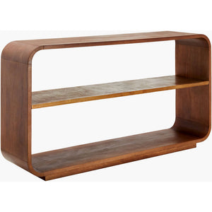Maghen Dark Brown Console Table