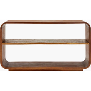 Maghen Dark Brown Console Table