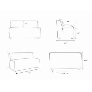 Lavaris Beige Bench
