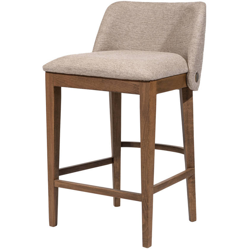 Camelia Medium Brown Counter Stool