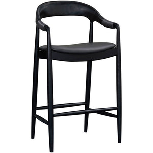 Kaeleigh Black Bar Stool