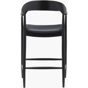 Kaeleigh Black Bar Stool