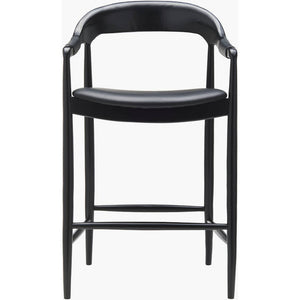 Kaeleigh Black Bar Stool