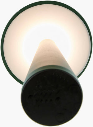 Aleasha Traditional Green Table Lamp