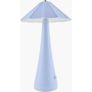 Zaynah Traditional Blue Table Lamp