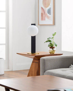 Raeanne Modern Black Table Lamp