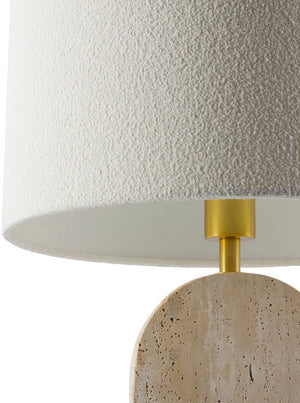 Deborah Modern Beige Table Lamp