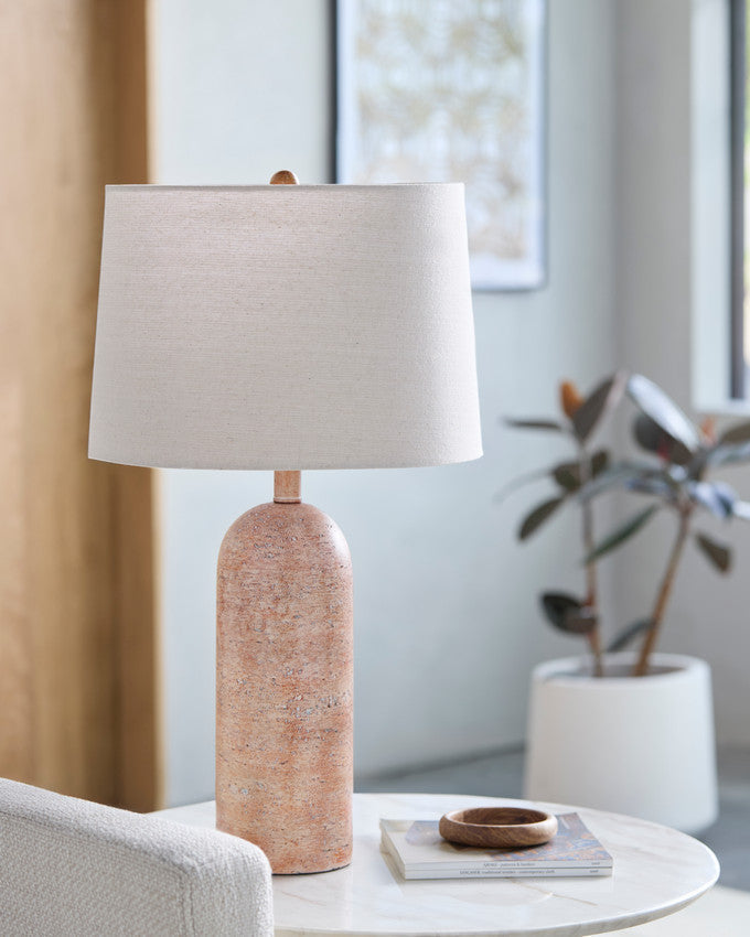 Meir Traditional Red Table Lamp