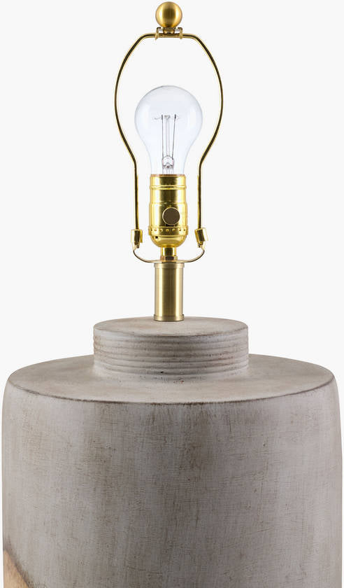 Omayra Traditional Gray Table Lamp