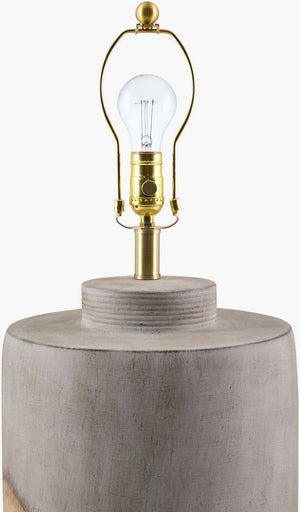 Omayra Traditional Gray Table Lamp