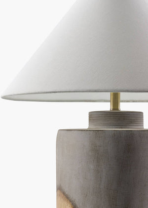 Omayra Traditional Gray Table Lamp