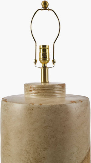 Omayra Traditional Khaki Table Lamp