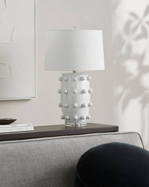 Geffrey Traditional White Table Lamp