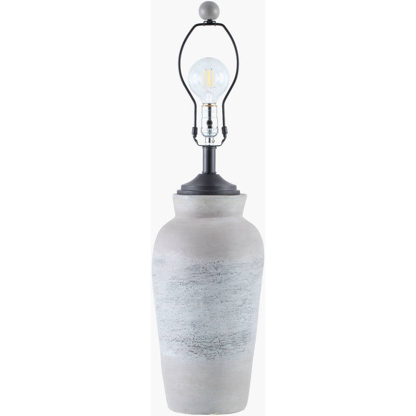 Avis Rustic Gray Table Lamp