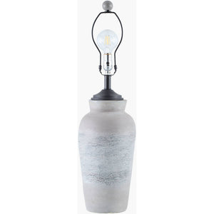 Avis Rustic Gray Table Lamp