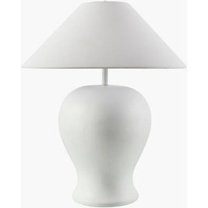 Shaketa Traditional White Floor Lamp