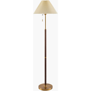 Tabetha Traditional Brown Floor Lamp