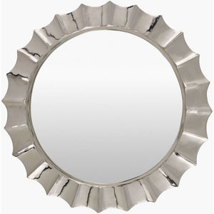 Daneen Modern Metallic - Nickel Wall Mirror