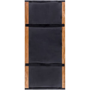 Roshundra Traditional Brown Wall Mirror