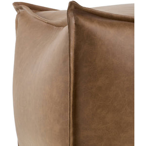 Shabnam Walnut Pouf