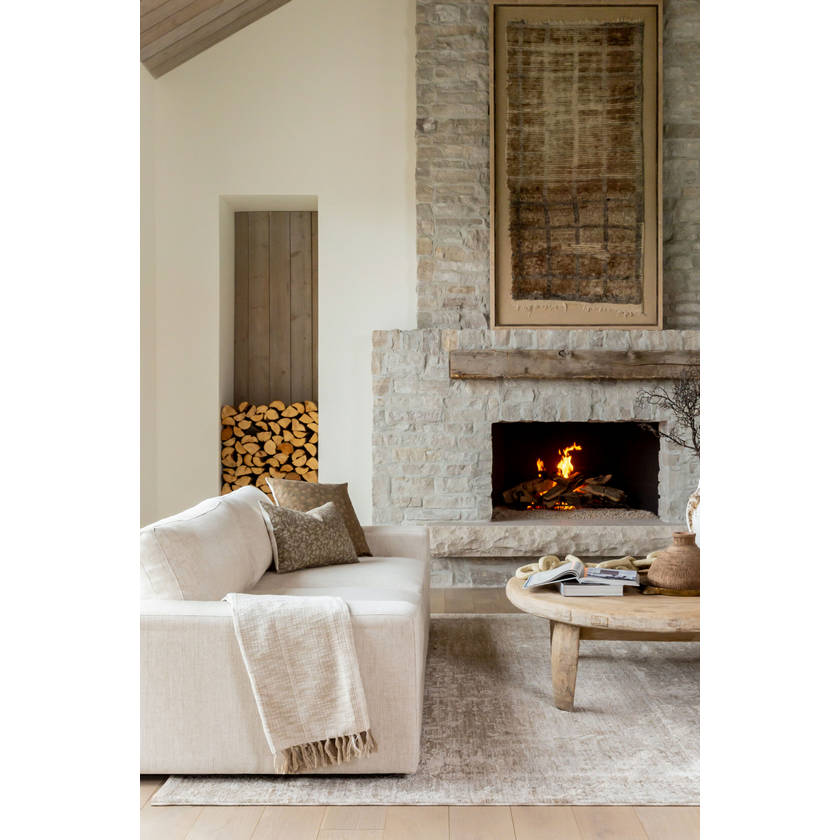 Beth Traditional Dusty Sage Area Rug - Vivir x Livabliss