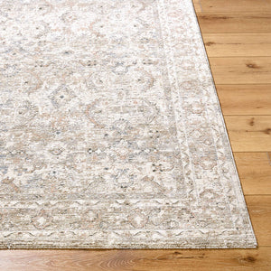 Trenna Traditional Light Silver Area Rug