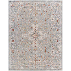 Cha Traditional Slate Area Rug