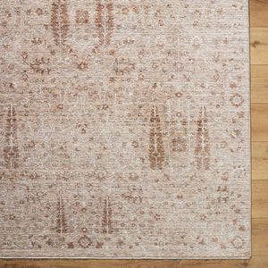 Aften Traditional Tan Area Rug