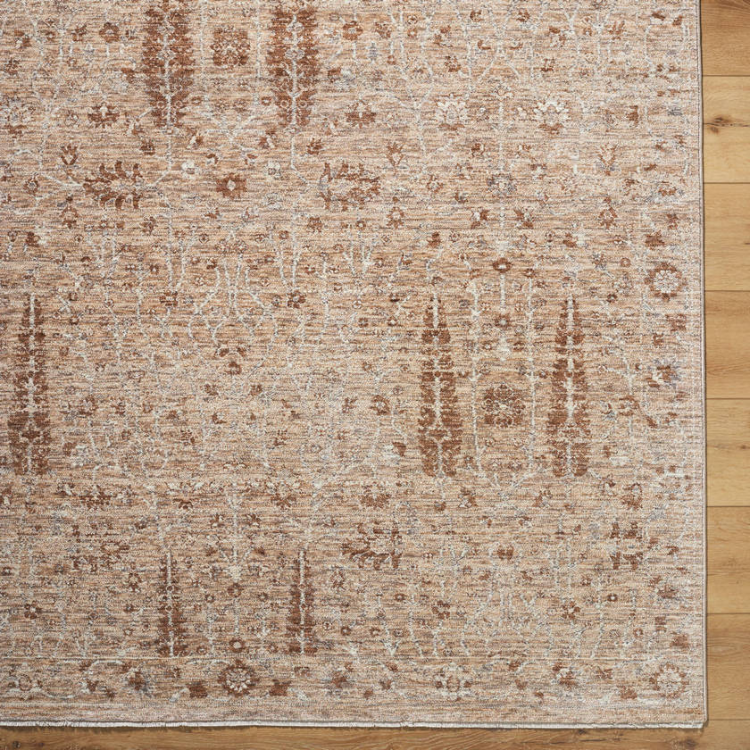 Aften Traditional Tan Area Rug