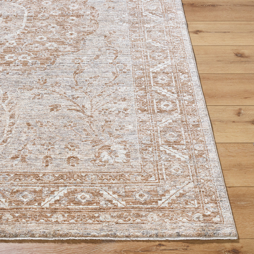 Bijan Traditional Brown Area Rug