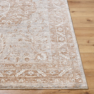 Bijan Traditional Brown Area Rug